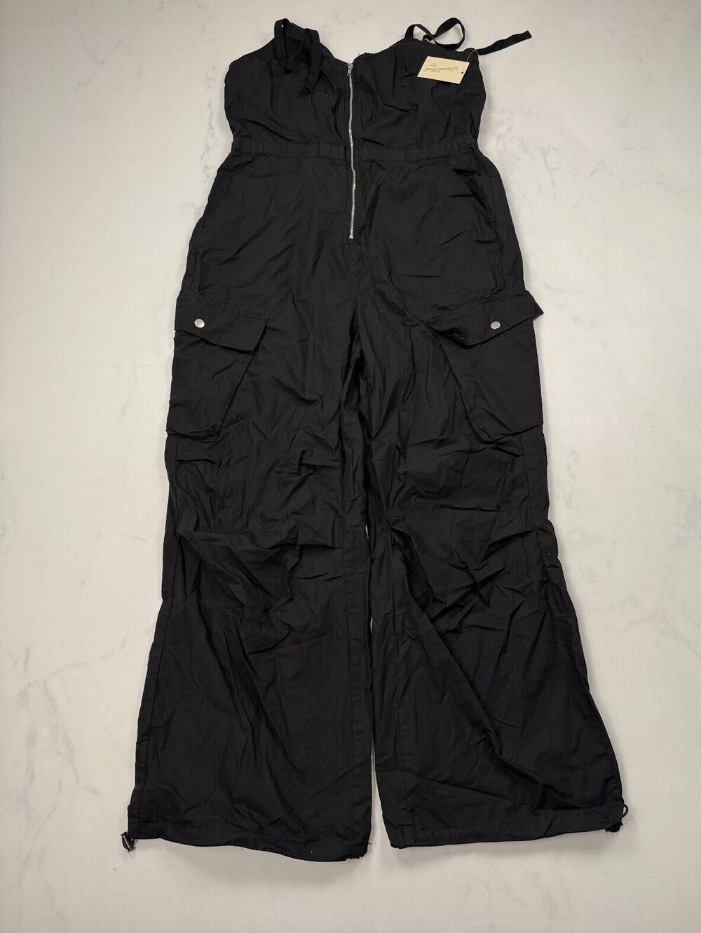 Universal Thread Cargo Pants Black Current Adjustable - Womens L